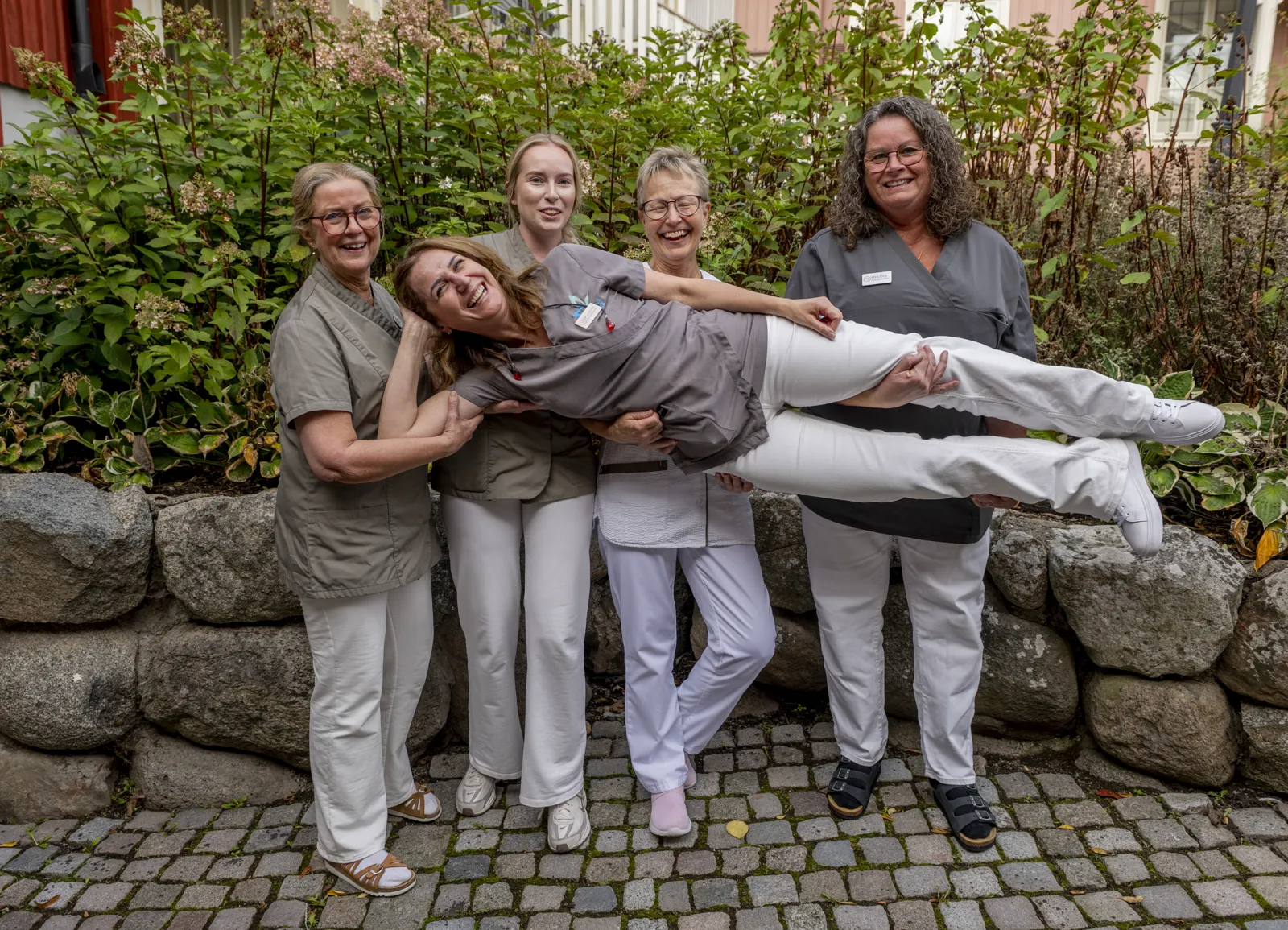 Tandläkarteam på Gamla Stans Tandklinik